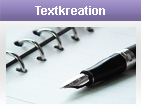 Kreation von Texten Textkreation